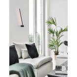 Kinkiet LED czarny 60cm - Minimalistyczny design | Decolab24
