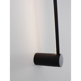 Kinkiet LED czarny 60cm - Minimalistyczny design | Decolab24