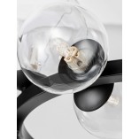 Lampa wisząca Nerro - szkło, kule | Decolab24