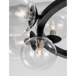 Lampa wisząca Nerro - szkło, kule | Decolab24