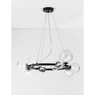 Lampa wisząca Nerro - szkło, kule | Decolab24