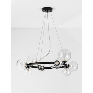 Lampa wisząca Nerro - szkło, kule | Decolab24