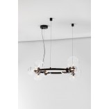 Lampa wisząca Nerro - szkło, kule | Decolab24