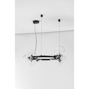 Lampa wisząca Nerro - szkło, kule | Decolab24
