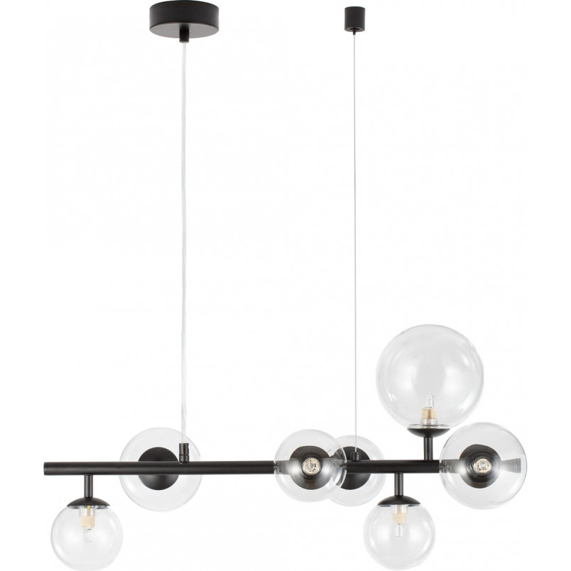 Lampa wisząca Nerro Long - szkło, 65cm | Decolab24