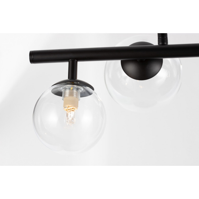 Lampa wisząca Nerro Long - szkło, 65cm | Decolab24