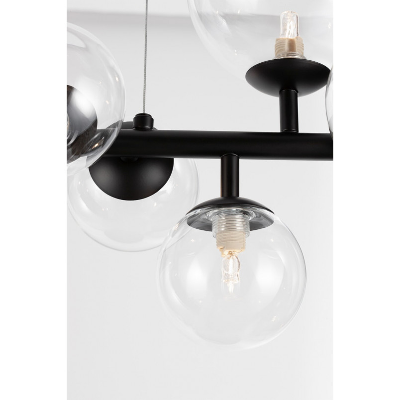 Lampa wisząca Nerro Long - szkło, 65cm | Decolab24