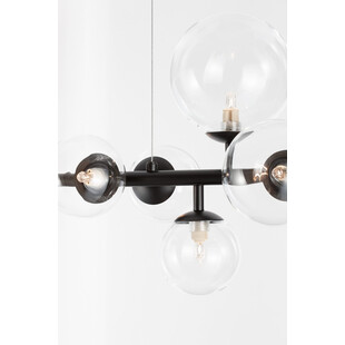 Lampa wisząca Nerro Long - szkło, 65cm | Decolab24