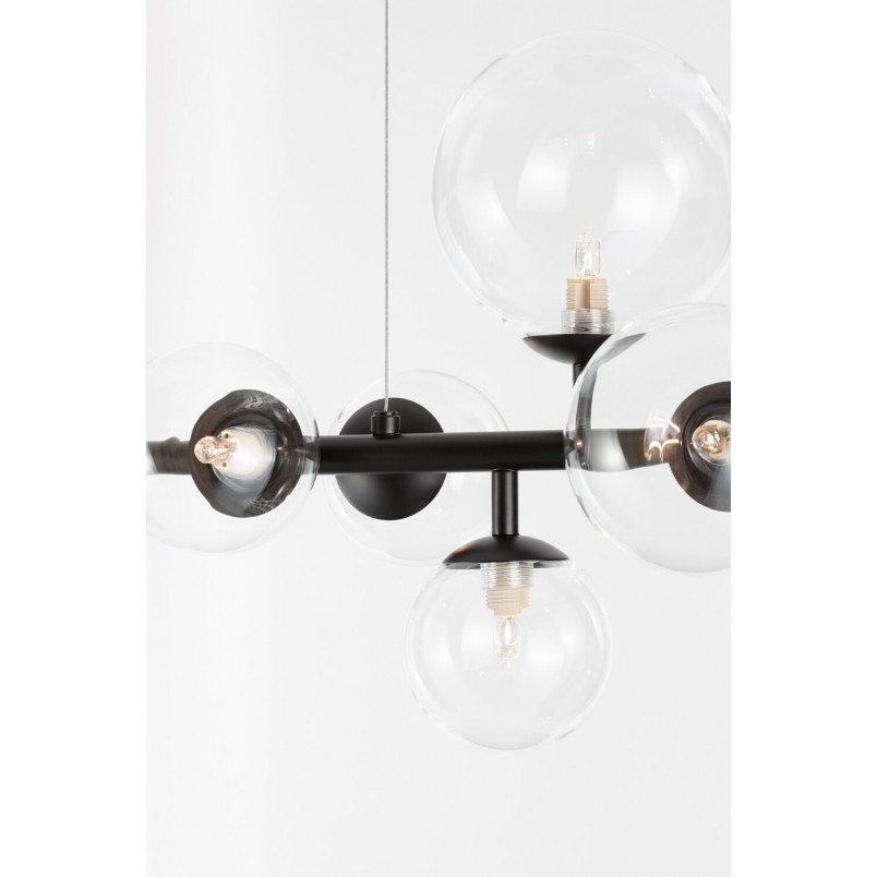 Lampa wisząca Nerro Long - szkło, 65cm | Decolab24