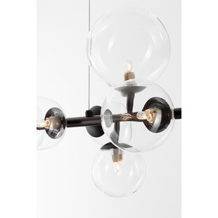 Lampa wisząca Nerro Long - szkło, 65cm | Decolab24