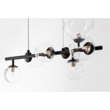 Lampa wisząca Nerro Long - szkło, 65cm | Decolab24