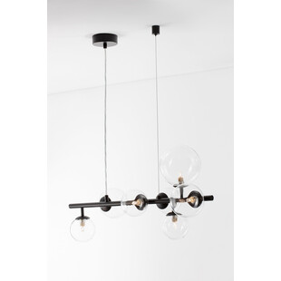 Lampa wisząca Nerro Long - szkło, 65cm | Decolab24