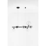 Lampa wisząca Nerro Long - szkło, 65cm | Decolab24