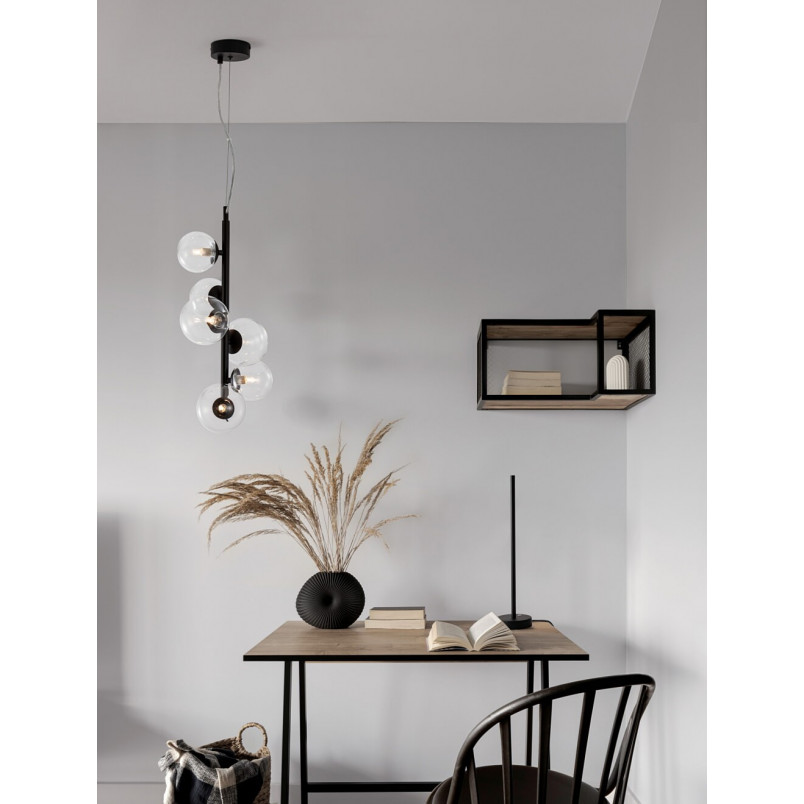 Lampa wisząca Nerro - szklane kule, design | Decolab24