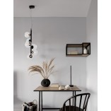 Lampa wisząca Nerro - szklane kule, design | Decolab24