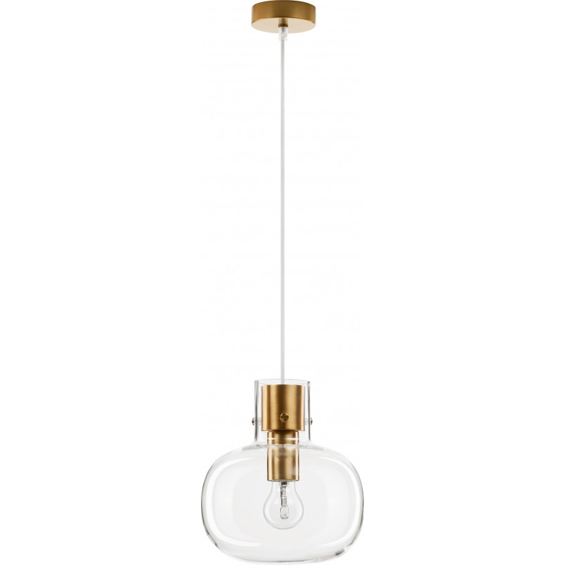 Lampa wisząca Bulgy - Szkło, Mosiądz | Decolab24