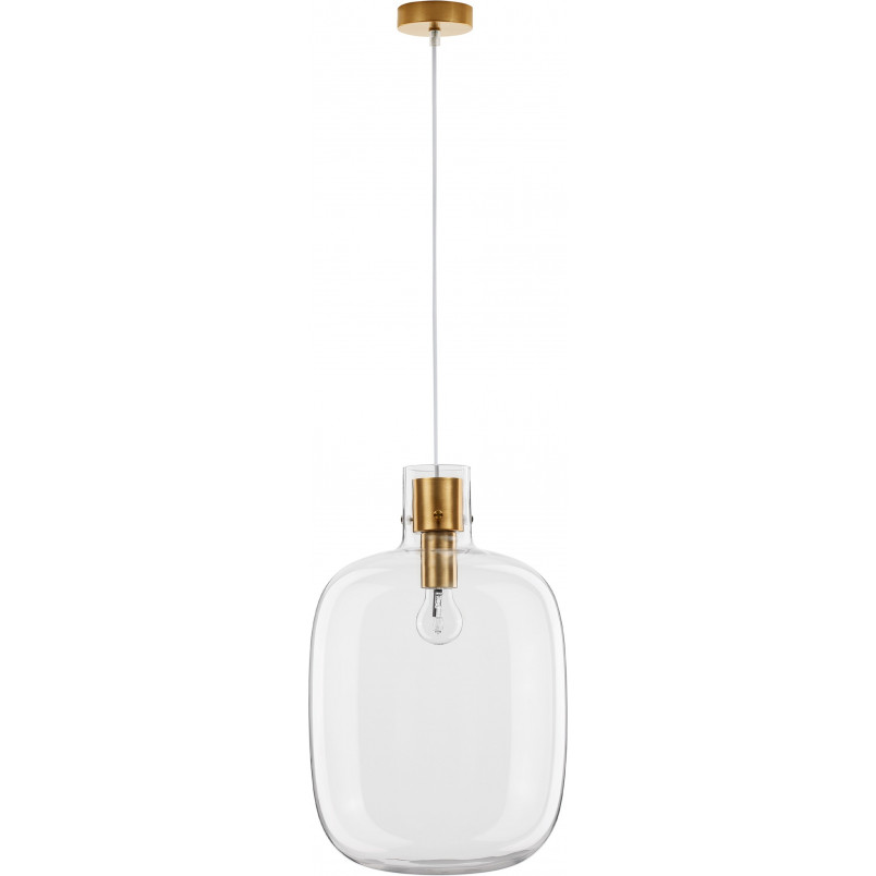 Lampa wisząca Bulgy | Szkło, Retro, E27 - Decolab24