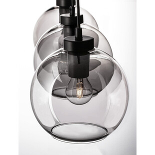 Lampa wisząca 3 kule szklane retro | Decolab24