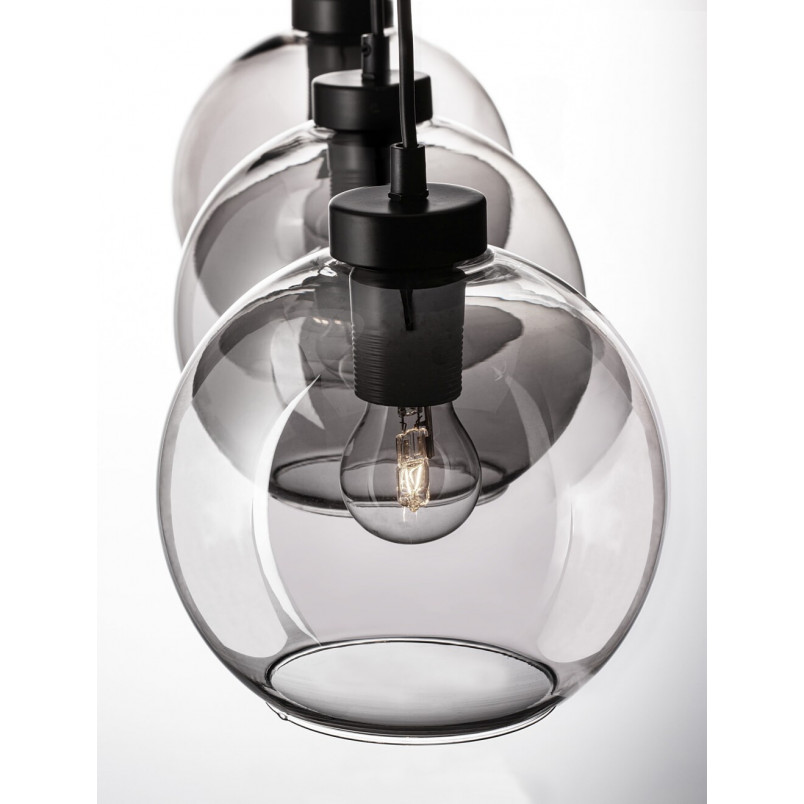 Lampa wisząca 3 kule szklane retro | Decolab24
