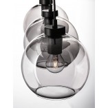 Lampa wisząca 3 kule szklane retro | Decolab24