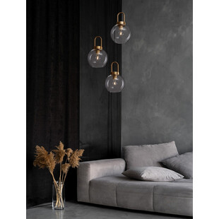 Lampa wisząca szklana retro Astri III - Decolab24