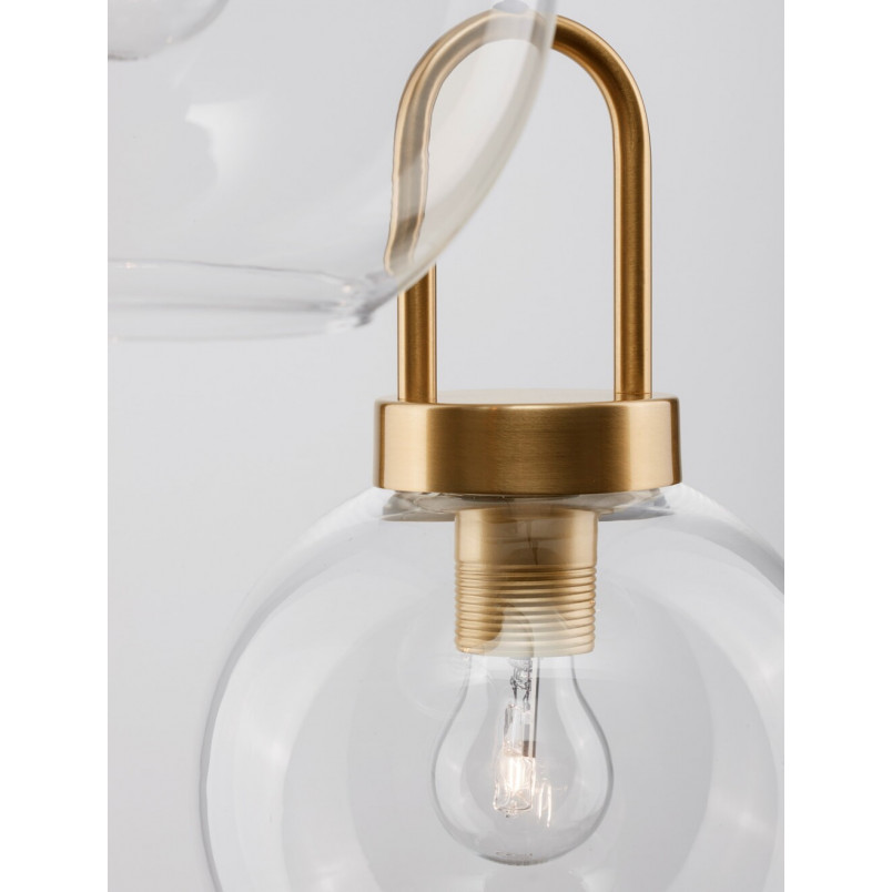 Lampa wisząca szklana retro Astri III - Decolab24