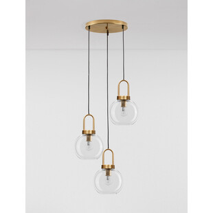 Lampa wisząca szklana retro Astri III - Decolab24