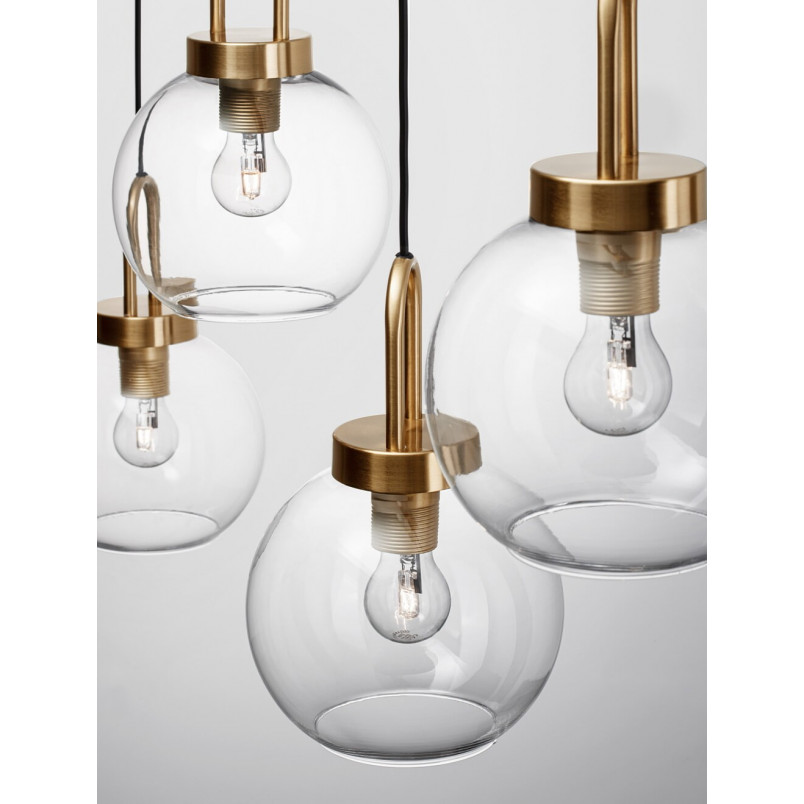 Lampa wisząca szklana RETRO | Decolab24