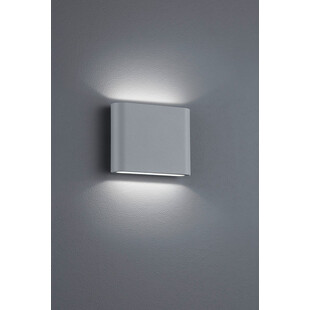 Kinkiet zewnętrzny Thames II LED - Trio | Srebrny, Tytan