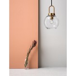 Lampa wisząca szklana retro Astri | Decolab24