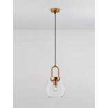 Lampa wisząca szklana retro Astri | Decolab24