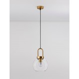 Lampa wisząca szklana retro Astri | Decolab24