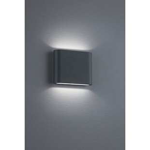 Kinkiet elewacyjny Thames II LED antracyt Trio - Oświetlenie zewnętrzne