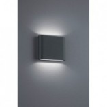 Kinkiet elewacyjny Thames II LED antracyt Trio - Oświetlenie zewnętrzne