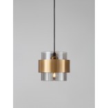 Lampa wisząca szklana Nanno | Glamour, E27 - Decolab24