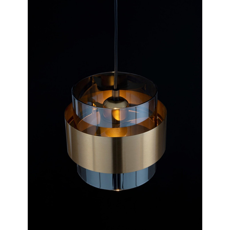 Lampa wisząca szklana Nanno | Glamour, E27 - Decolab24