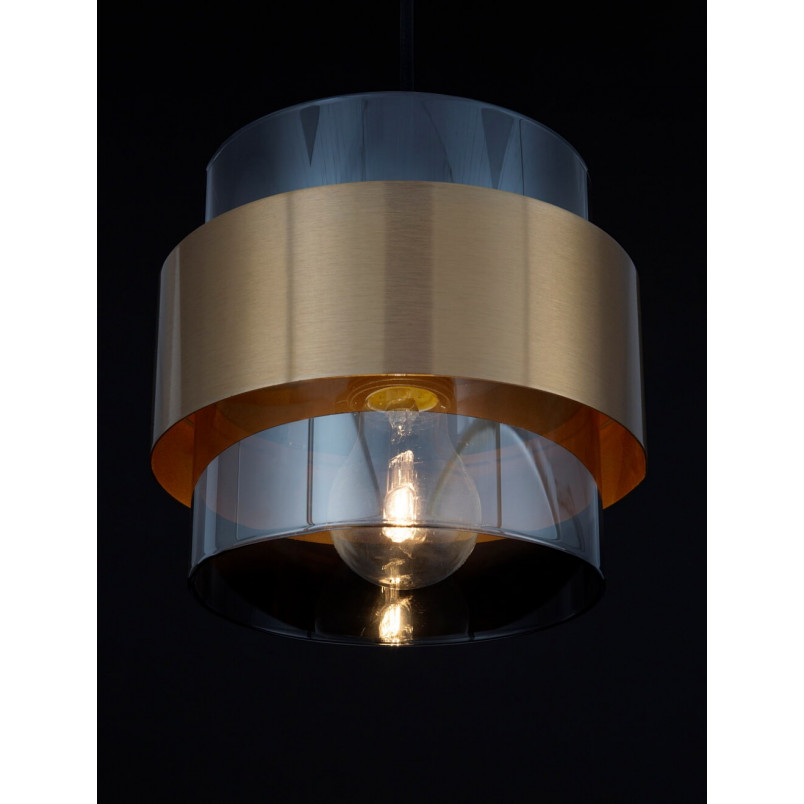 Lampa wisząca szklana Nanno | Glamour, E27 - Decolab24