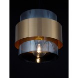 Lampa wisząca szklana Nanno | Glamour, E27 - Decolab24