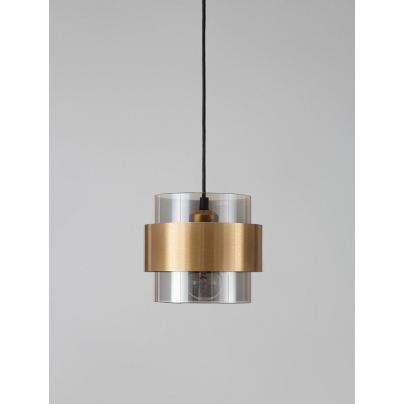 Lampa wisząca szklana Nanno | Glamour, E27 - Decolab24