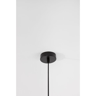Lampa Wisząca Szklana Tamo | Biało-Czarna | Decolab24