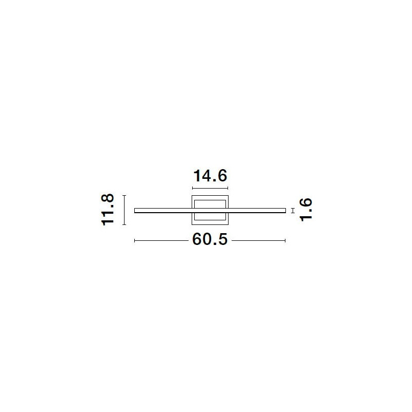 Kinkiet LED Baris - Minimalistyczny design | Decolab24