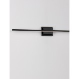 Kinkiet LED czarny Baris | Minimalistyczny design | Decolab24