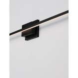 Kinkiet LED czarny Baris | Minimalistyczny design | Decolab24