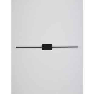 Kinkiet LED Baris 120cm Czarny | Minimalistyczny Design