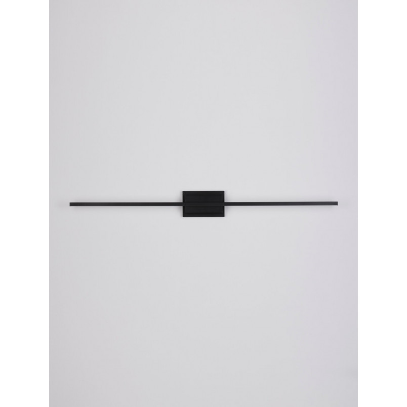 Kinkiet LED Baris 120cm Czarny | Minimalistyczny Design