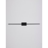 Kinkiet LED Baris 120cm Czarny | Minimalistyczny Design