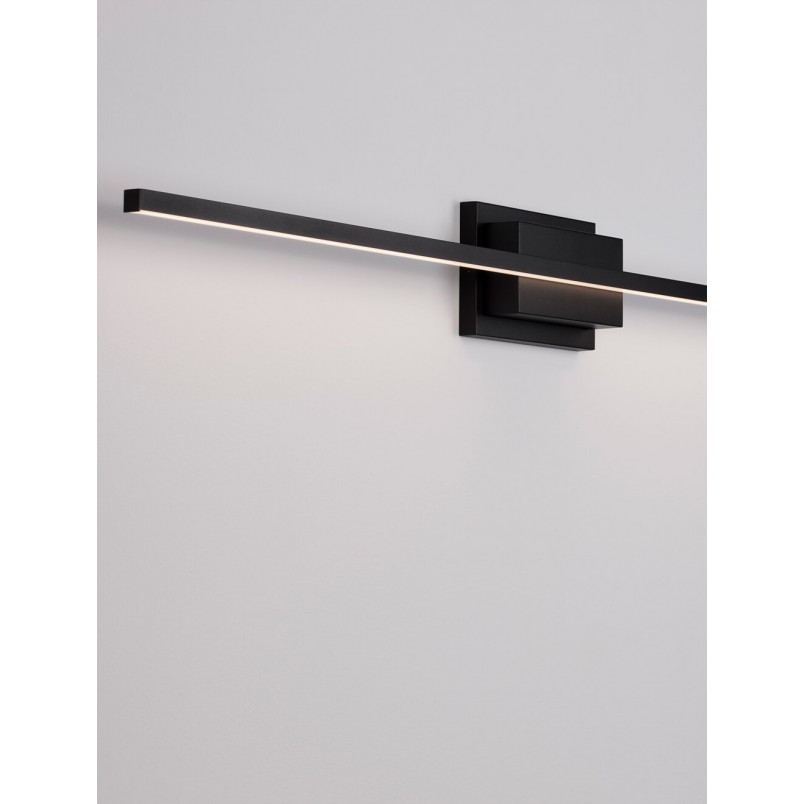 Kinkiet LED Baris 120cm Czarny | Minimalistyczny Design