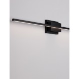 Kinkiet LED Baris 120cm Czarny | Minimalistyczny Design