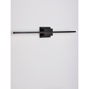 Kinkiet LED Baris 120cm Czarny | Minimalistyczny Design