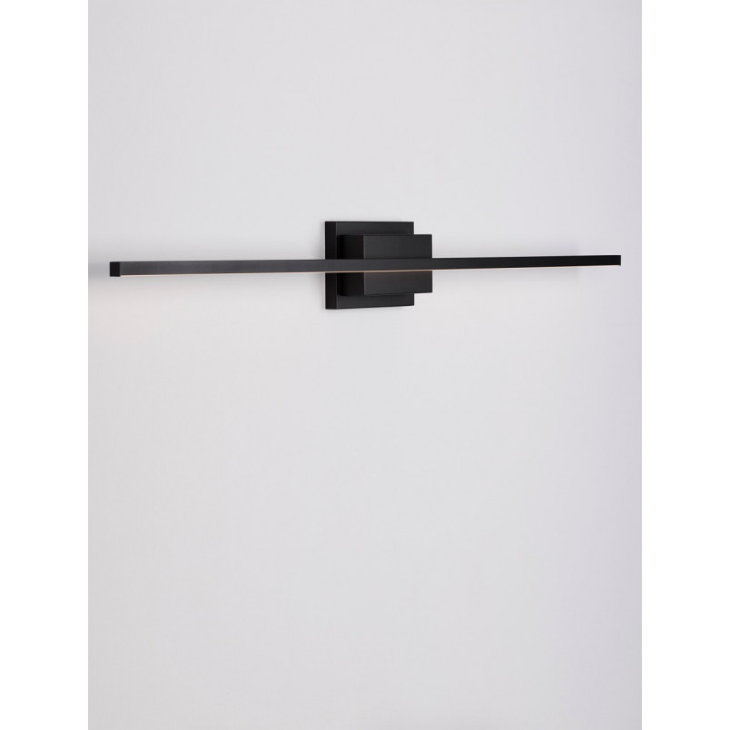 Kinkiet LED Baris 120cm Czarny | Minimalistyczny Design
